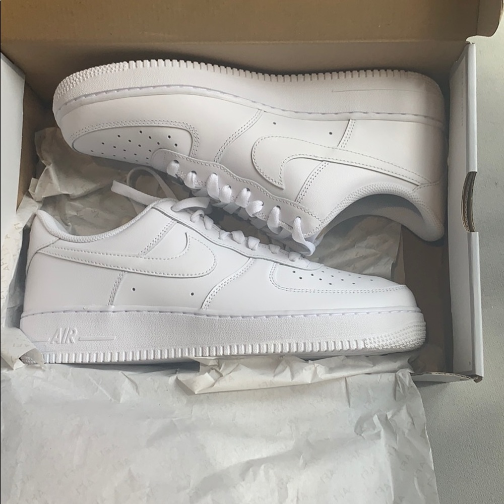 Nike AF1 White/White // NEW!!